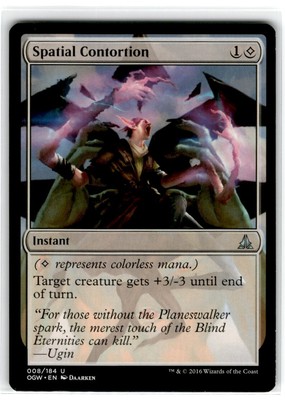 MTG Magic The Gathering Spatial Contortion Uncommon Moderately Played