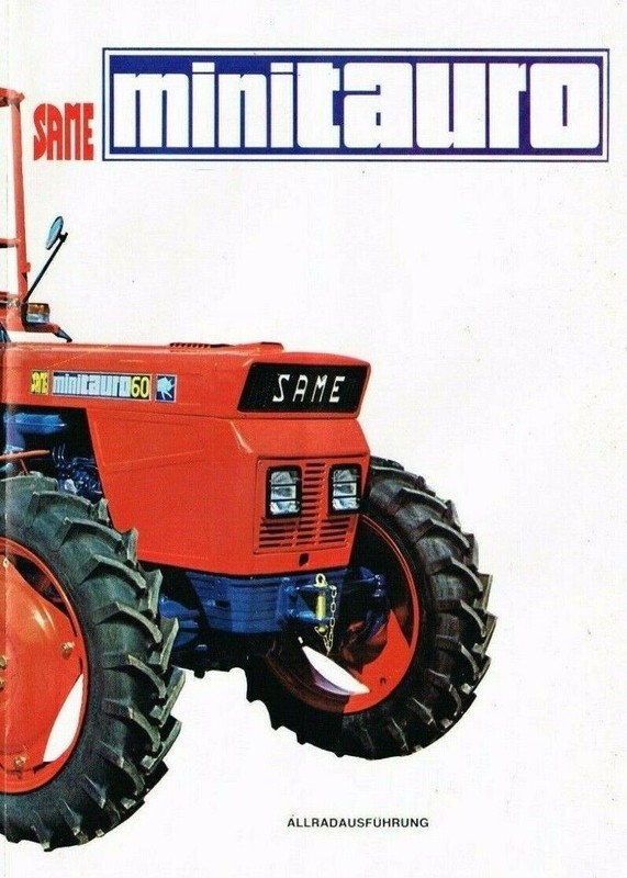 Same Minitauro, Orig. Prospekt 1974