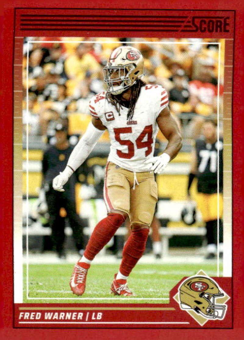2024 Score - Fred Warner #249 Red for sale online | eBay