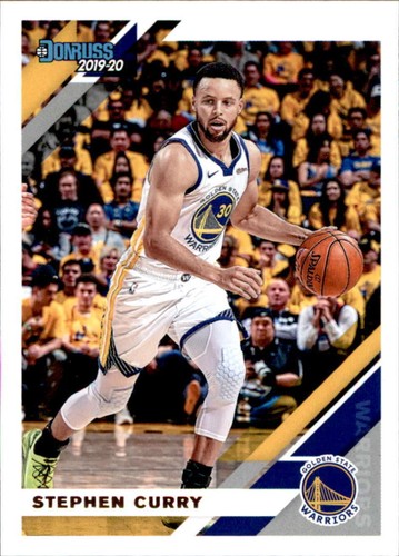 2019-20 Donruss #64 Stephen Curry Golden State Warriors