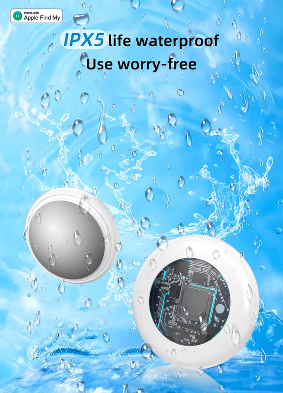 Smart Bluetooth GPS Tracker Work with Apple Find My APP ITag Anti Lost Reminder