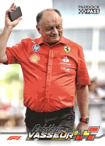 2024 Topps Paddock Pass Formula 1 - Frederic Vasseur #75