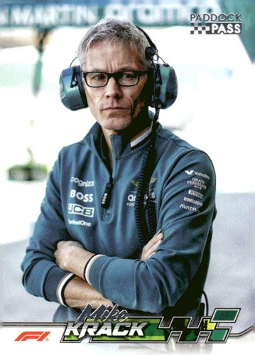 2024 Topps Paddock Pass Formula 1 - Mike Krack #73