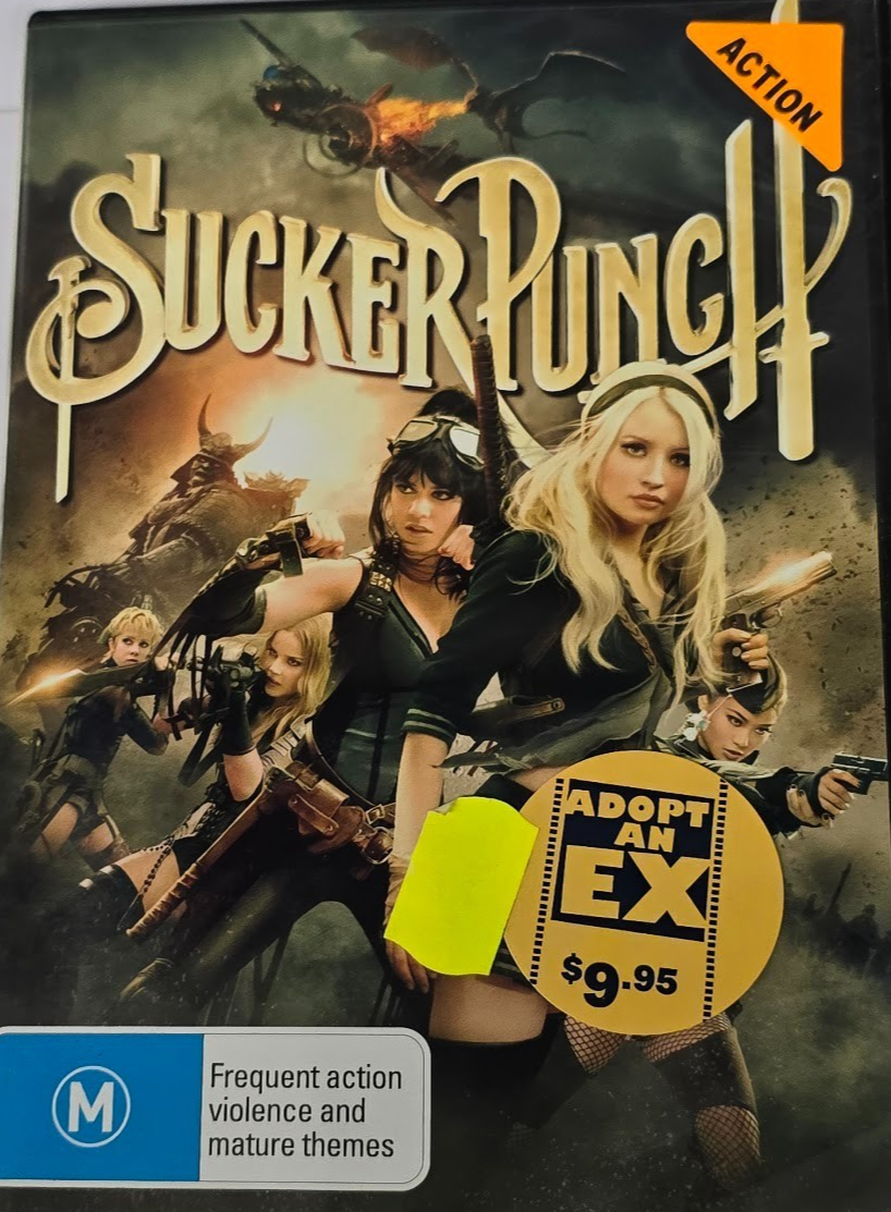 Sucker Punch (2011) Action Fantasy DVD R4 VGC Sci-Fi Adventure