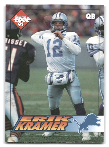 Erik Kramer Trading Cards