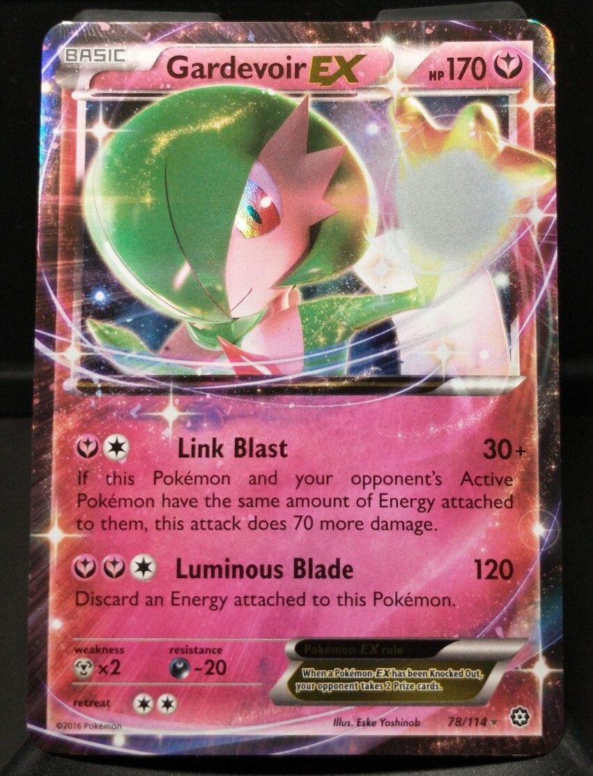 Gardevoir EX 78/114 NM Ultra Rare Holo XY Steam Siege Near