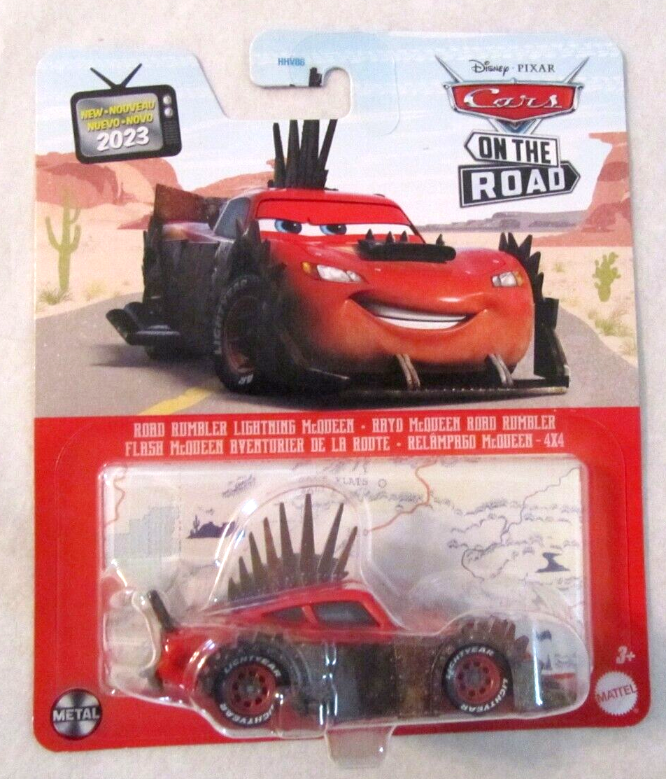 Disney Pixar Cars On The Road ROAD RUMBLER LIGHTNING McQUEEN