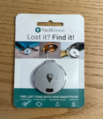 TrackR Bravo Lost It Find It GPS Works for Key Pet Phone Tablet Etc Bluetooth