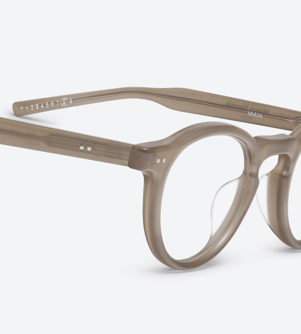 Pre-owned Maison Margiela Gentle Monster X  Mm116-brc9 - Brown Translucent Clear