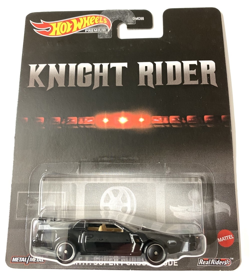 Hot Wheels Premium Black Knight Rider KITT Super Pursuit