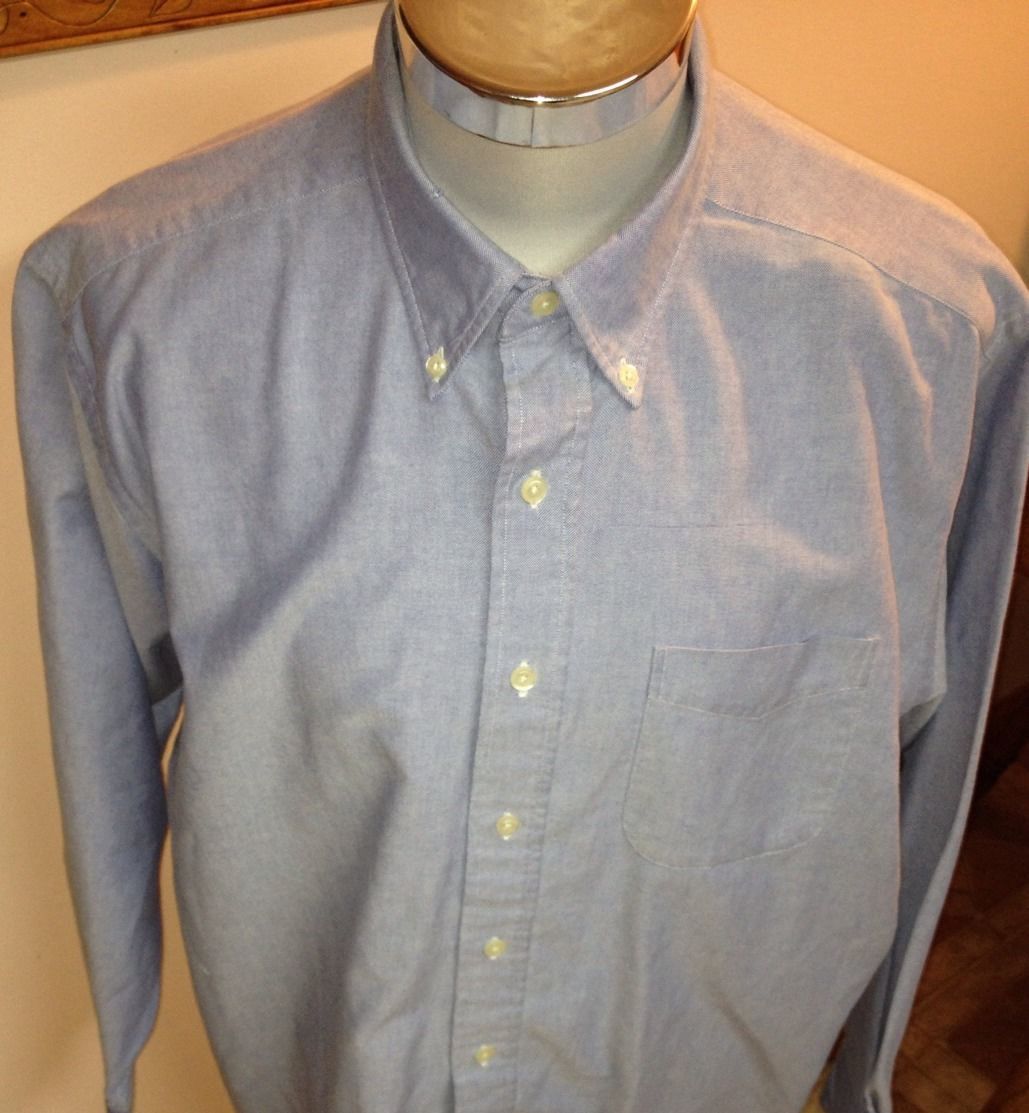 Camisas de Vestir Sólida L.L. Bean Para Hombres