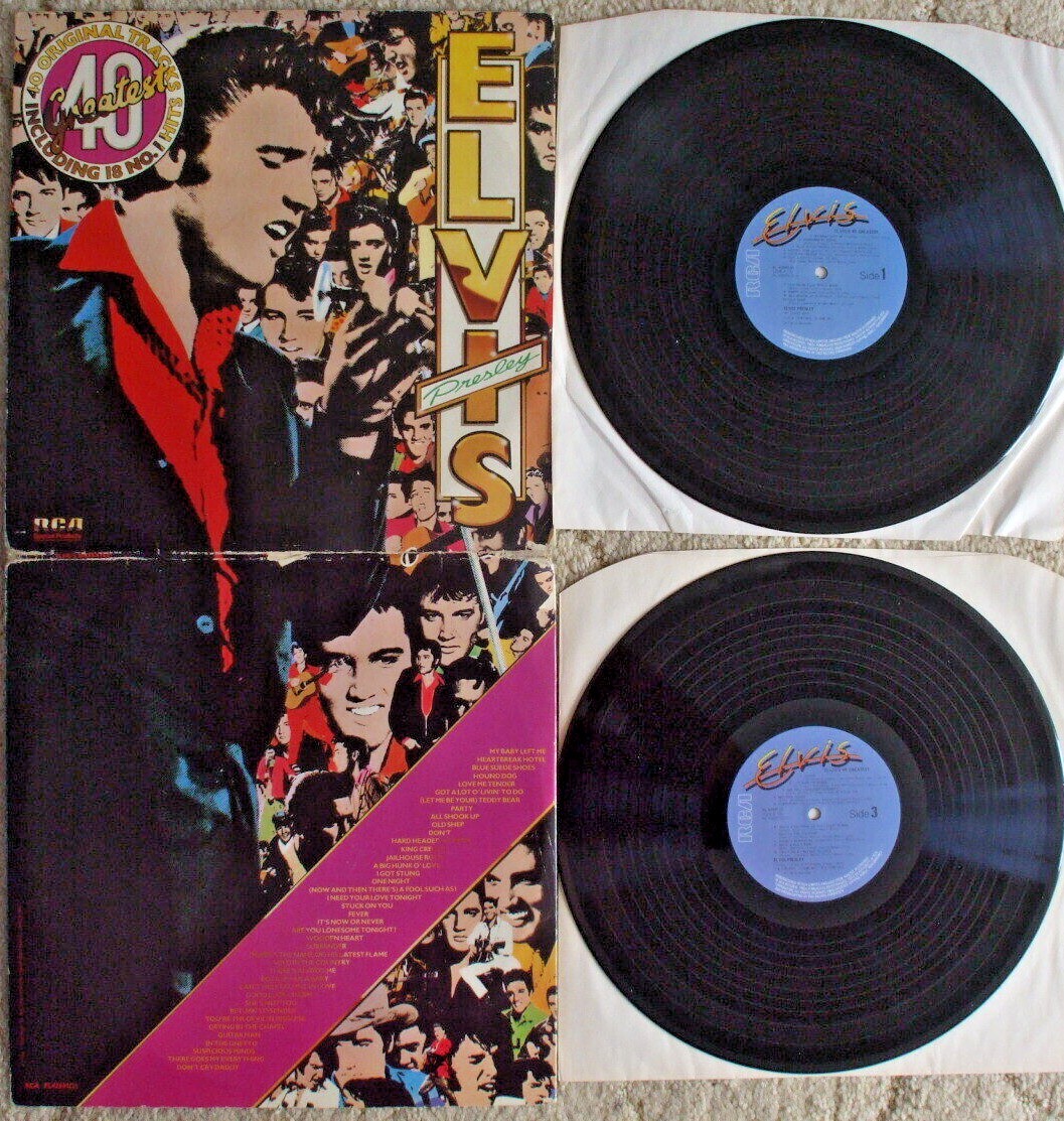 Elvis Presley Elvis' 40 Greatest UK英盤 LP Elvis Presley – Elvis' 40 Greatest | Releases | Discogs