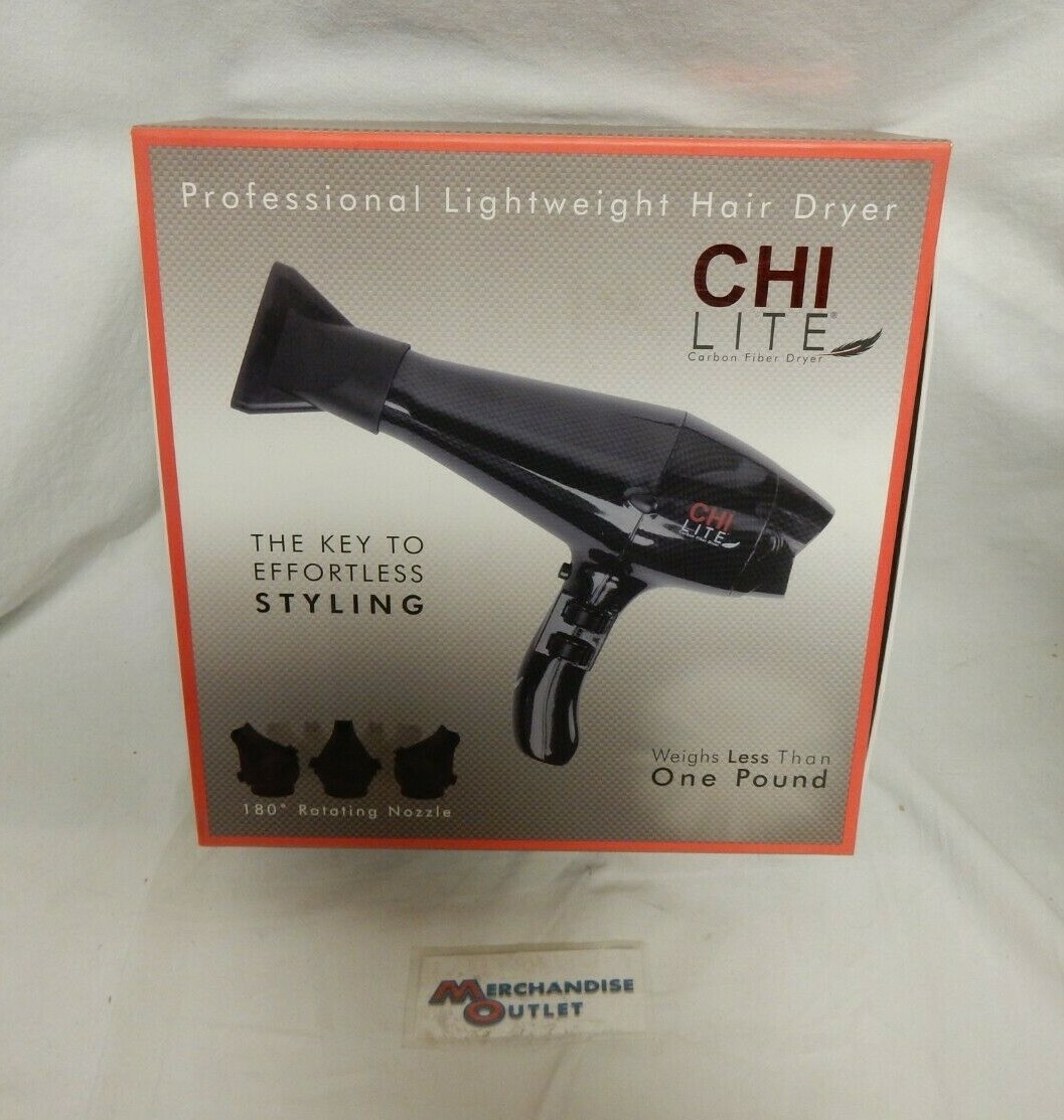 CHI Lite -  Pro Carbon Hair Dryer (See Description)