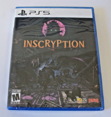 Inscryption PS5 - 2024 SRG Devolver Edition - NEW & SEALED - FREE US SHIPPING