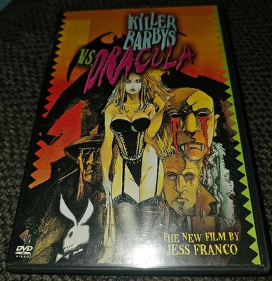 Killer Barbys Vs. Dracula DVD, 2002  A Jess Franco Film Horror Suspense.