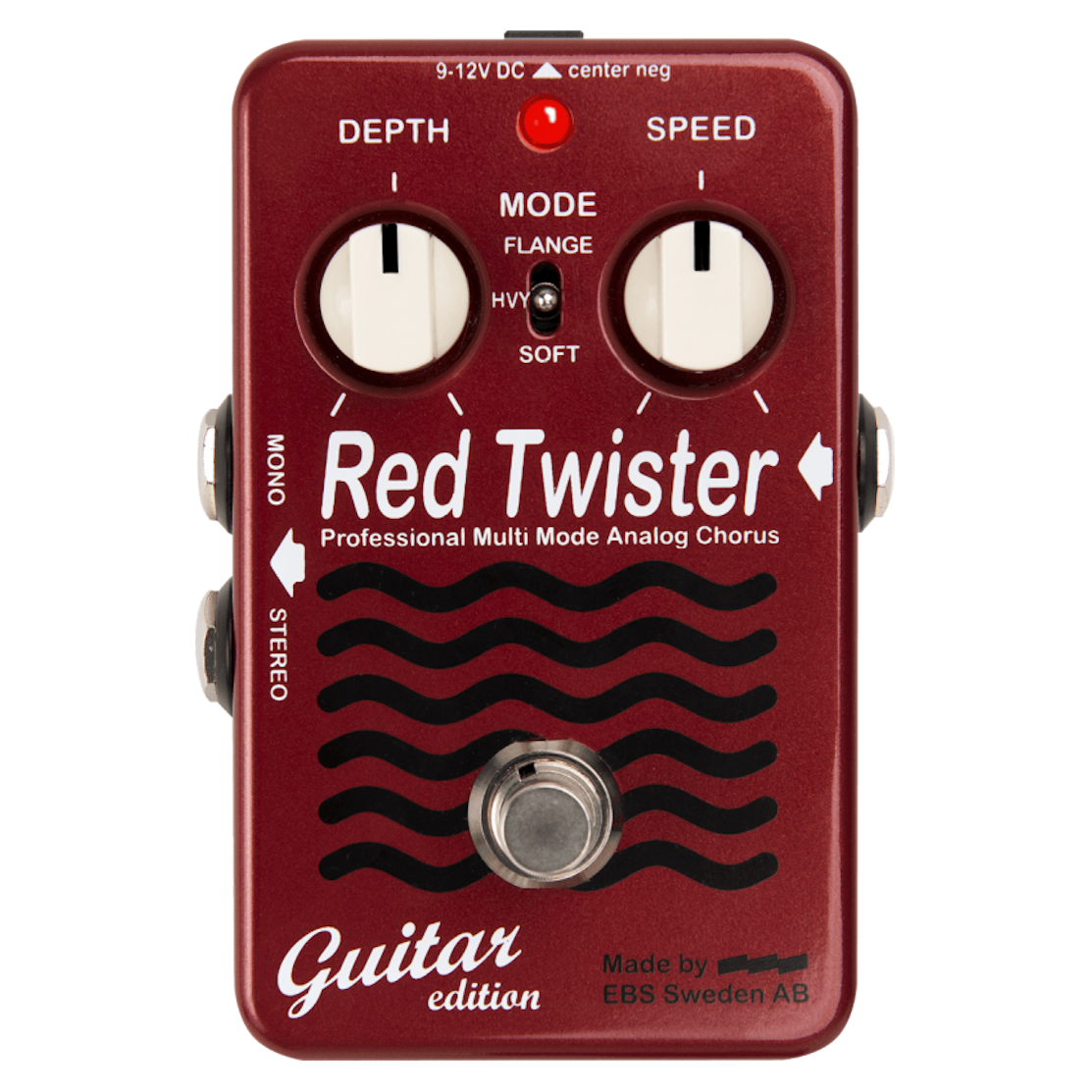 EBS ( イービーエス ) Red Twister New in box - EBS Red Twister Chorus Flanger Effect - Red