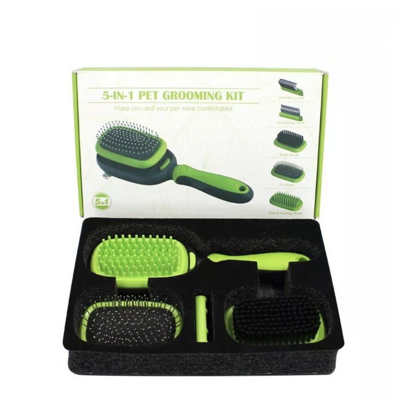 5in1 FellbÃ¼Rste Unterfell Oberfell BÃ¼Rste Entfilzung Fellpflege Hundeð¶Katzenð±