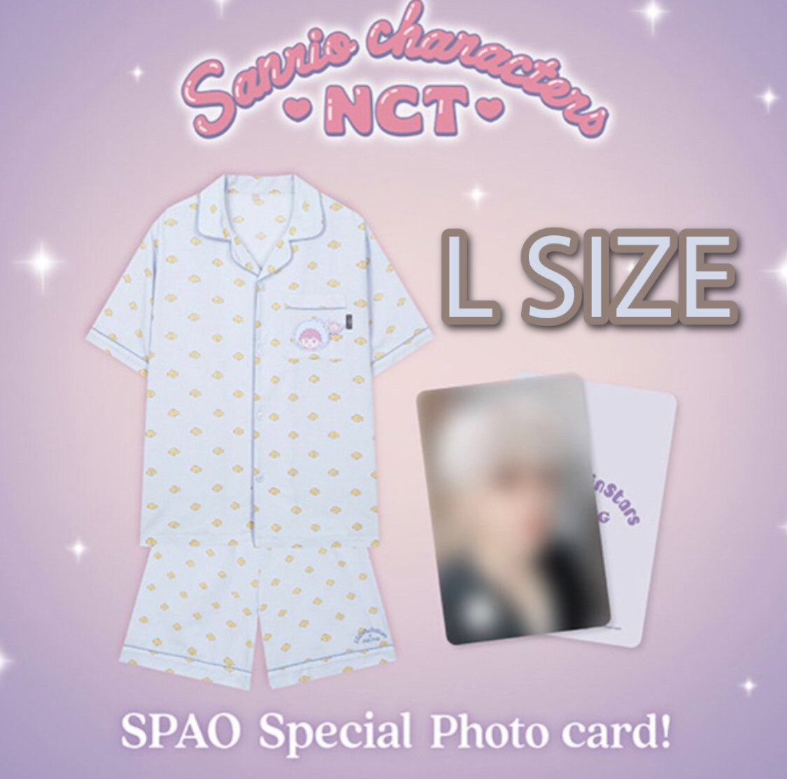 JISUNG VERSION L SIZE[100] NCT X SANRIO OFFICIAL MD SPAO