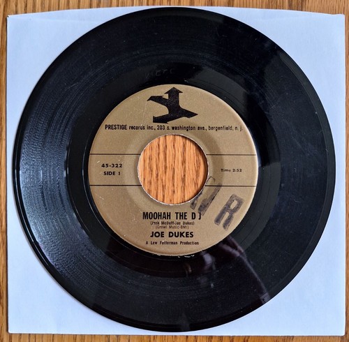 ミスタードン　Mr.DON　Stump-Masters SM6602 オールド Vtg 45 RPM Joe Dukes Prestige Moohah the DJ & Greasy Drums