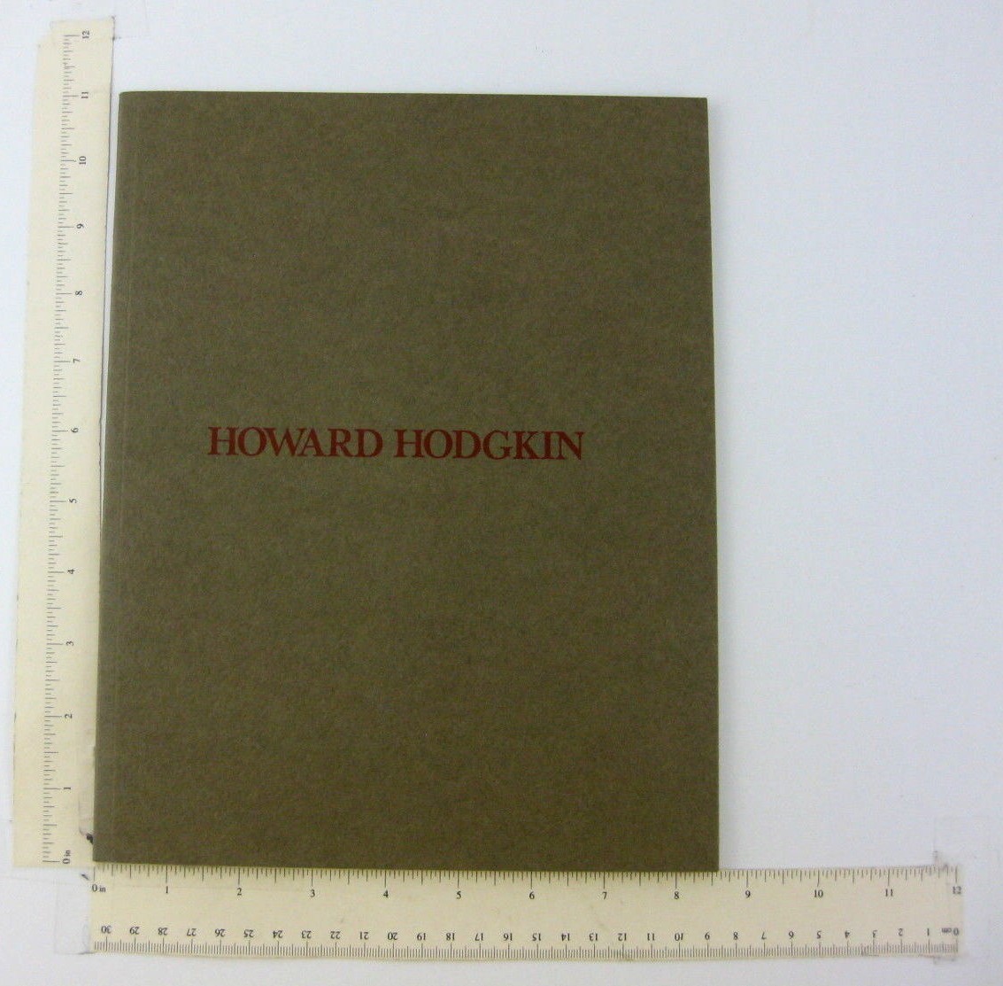 Howard Hodgkin Abstract Art Exhibition Catalog Book Knoedler Gallery  NY 1986
