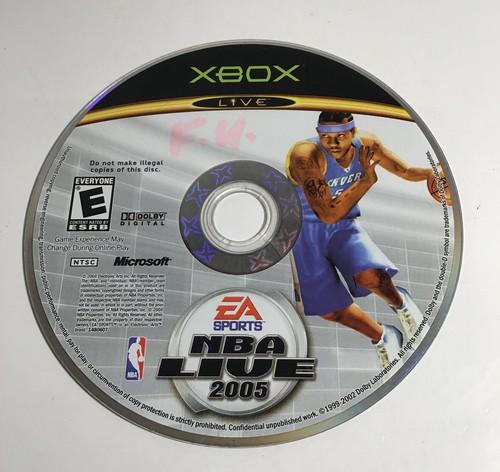 Nba Live 2005 Xbox (360 One S Series X) | eBay