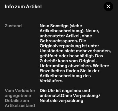 Artikelfoto(s) von einem verifizierten Käufer