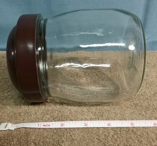 vintage jar canister by Action Industries