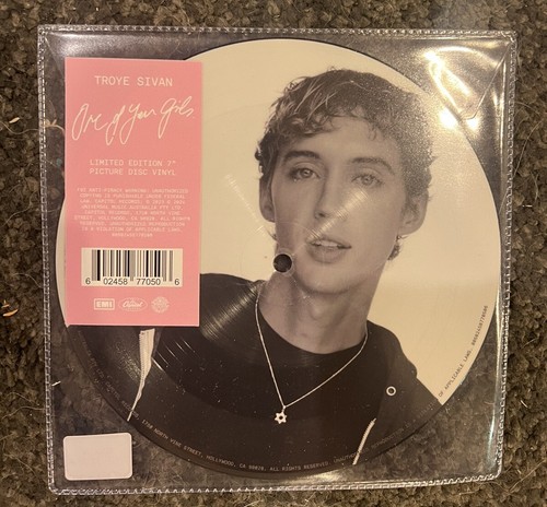 one of your girls limited 7” single picture disc - troye