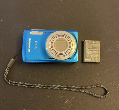 Olympus Stylus Tough 7030 / µ (mju) 7030 14.0MP Digital Camera BLUE TESTED MINT