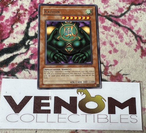 1x (M/NM) - Kazejin - DLG1-EN032 - Rare - Unlimited YuGiOh