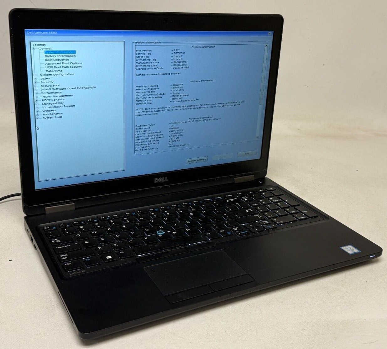 DELL Latitude 5580 i 5 6代 Amazon.com: Dell Latitude 5580 15.6