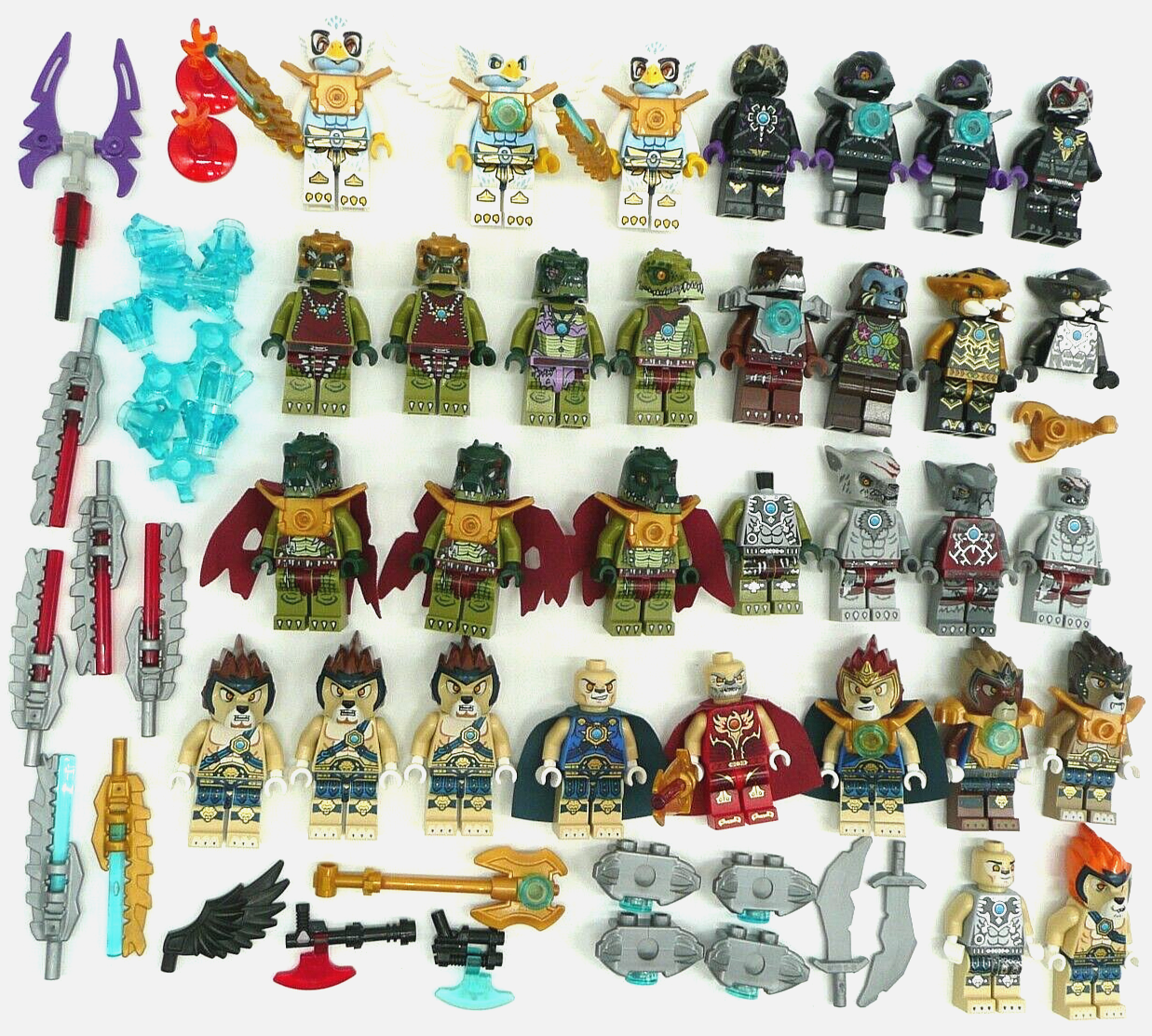 All lego chima minifigures sales
