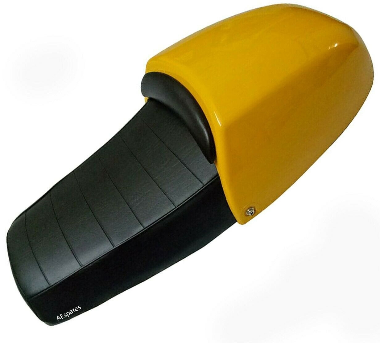 Fits Royal enfield Continental GT 535 Dual Seat Assembly With Yellow Cowl 