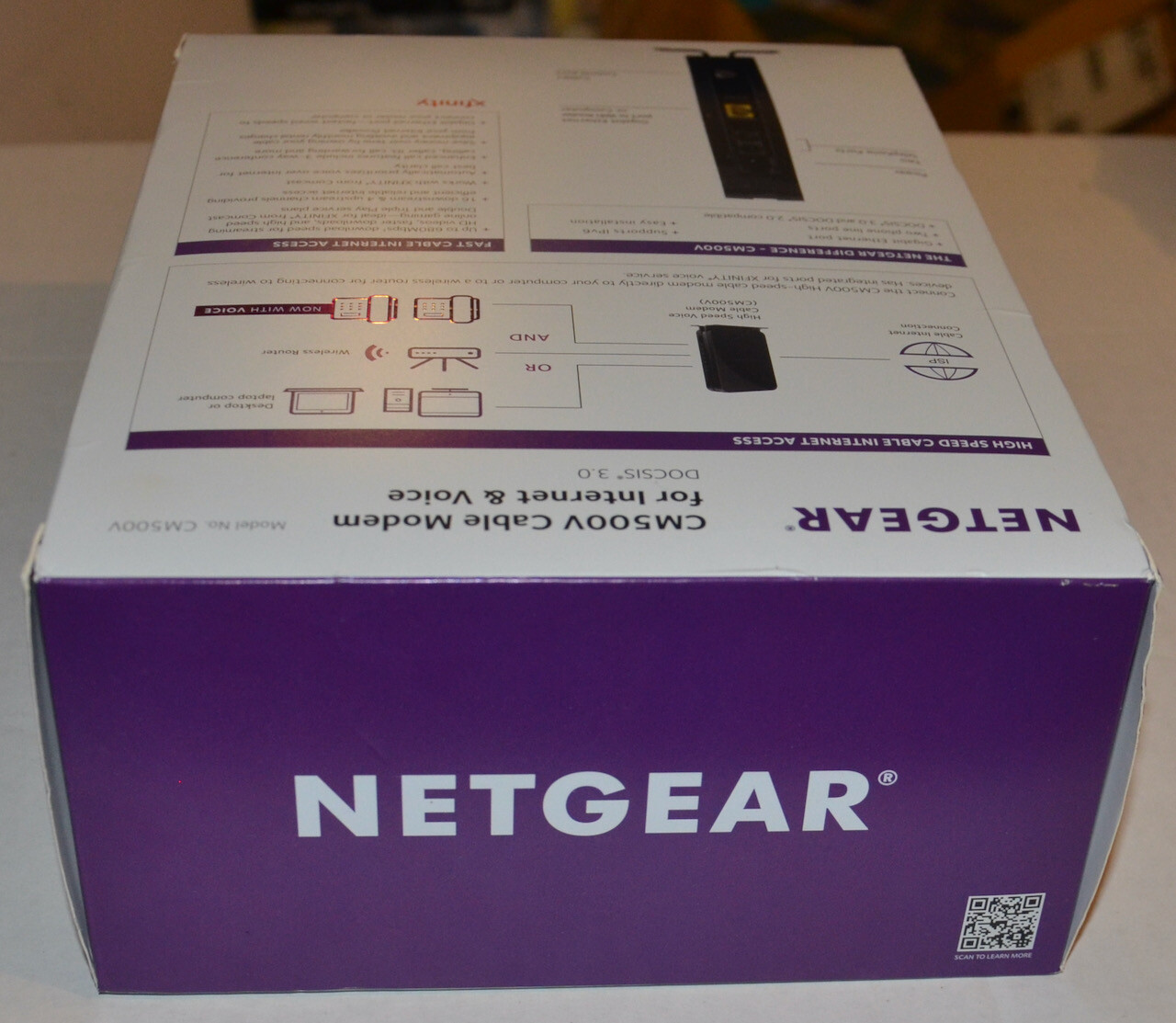 Kupit Modem Netgear Cm500v Cable Modem For Internet Voice Docsis 3 0 V Internet Magazine S Ebay S Dostavkoj Iz Ssha Nizkie Ceny Nazya Com