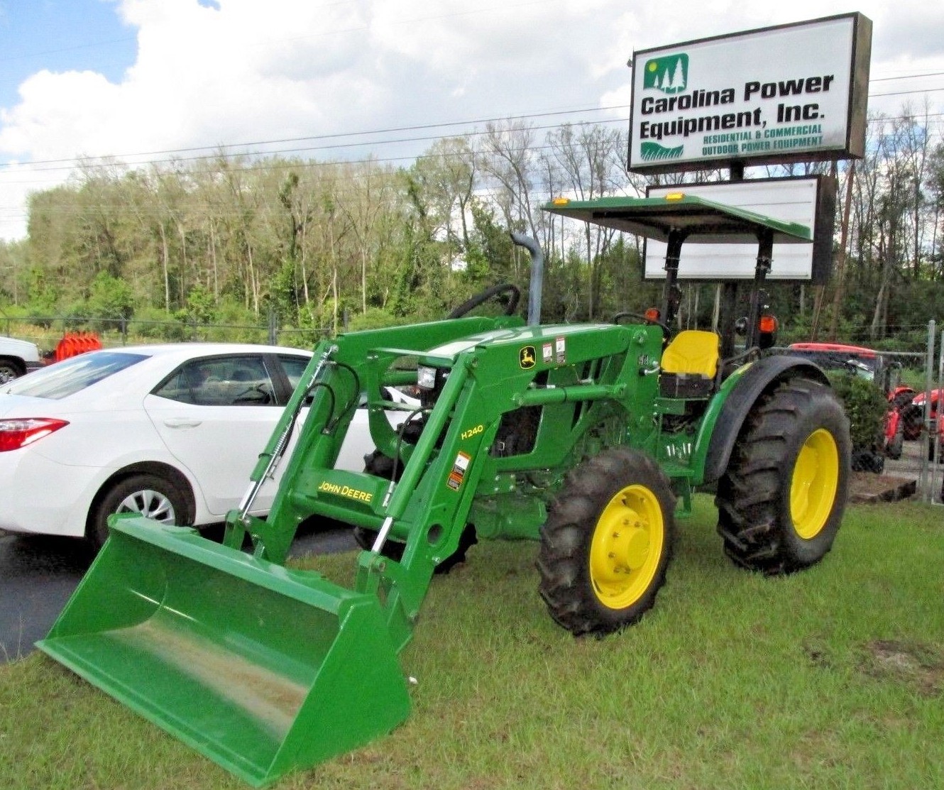 2016 John Deere 5075E 4WD H240 Front Loader hydraulic shuttle transmission 137hr