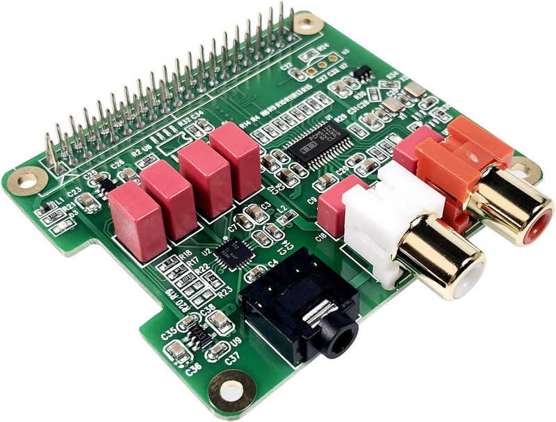 Hifi Dac Hat Pcm5122 Hifi Dac Audio Card Expansion Board For Raspbe