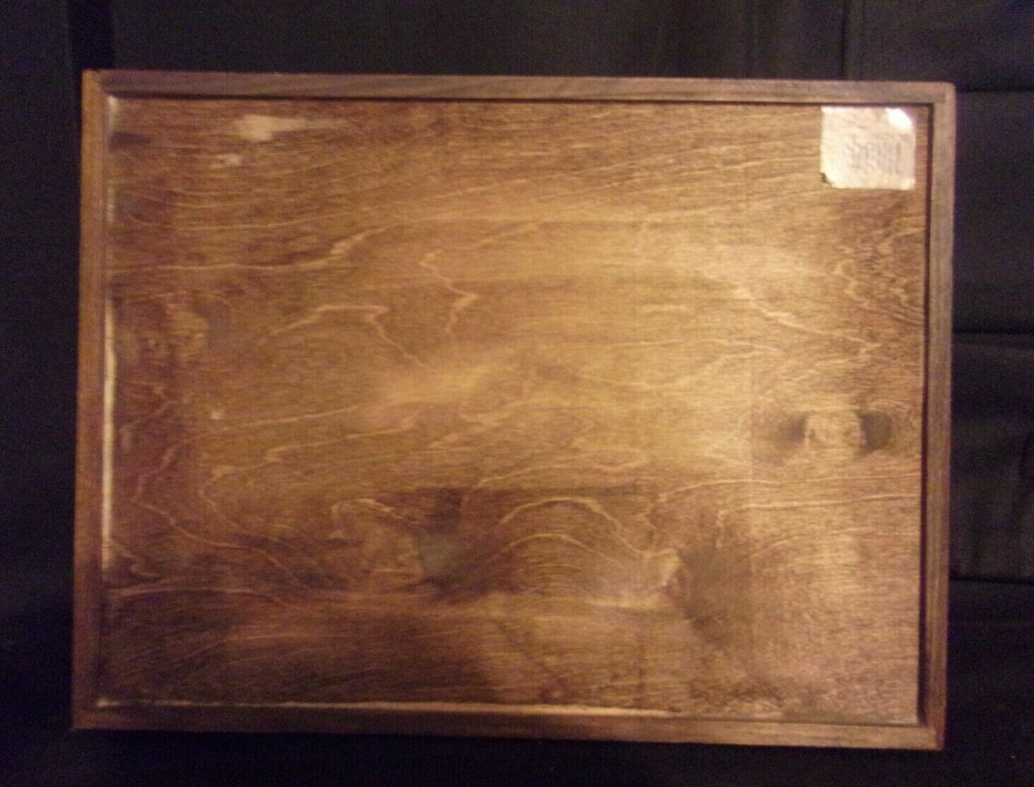 VINTAGE CARRYING TRAY w/FLOWERS