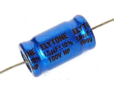 Cross Over Capacitor, Loudspeaker, 1.5uF 100V +/-10