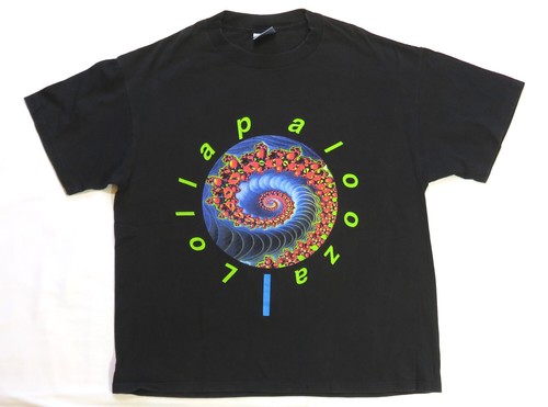 Lollapalooza 1991 Tシャツ XL ブラック Vintage Lollapalooza 1991 Festival Tshirt Black XL | eBay