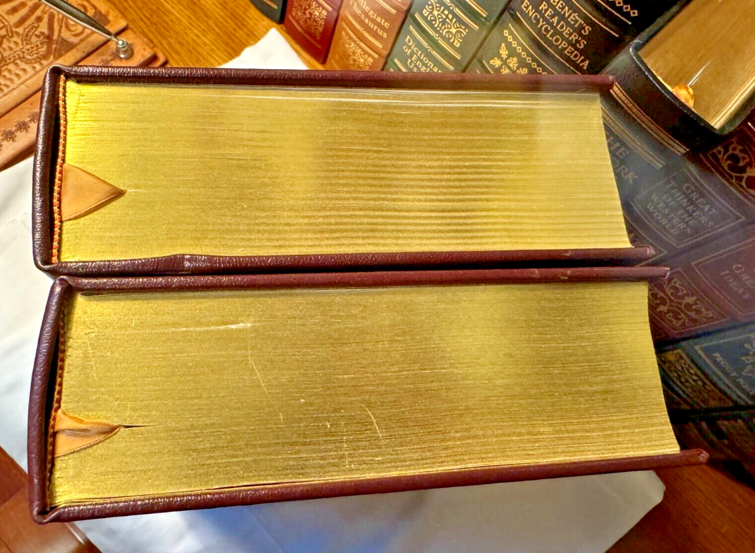 Easton Press ~BARLETT'S BOOK OF ANECDOTES & FAMILIAR QUOTATIONS~ SET!