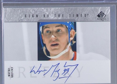 2003-04 SP Authentic - Wayne Gretzky #SOT-WG