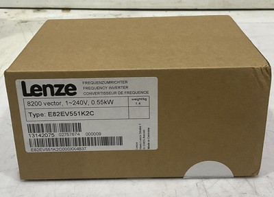 LENZE E82EV551K2C 8200 VECTOR INVERTER 240V U3S