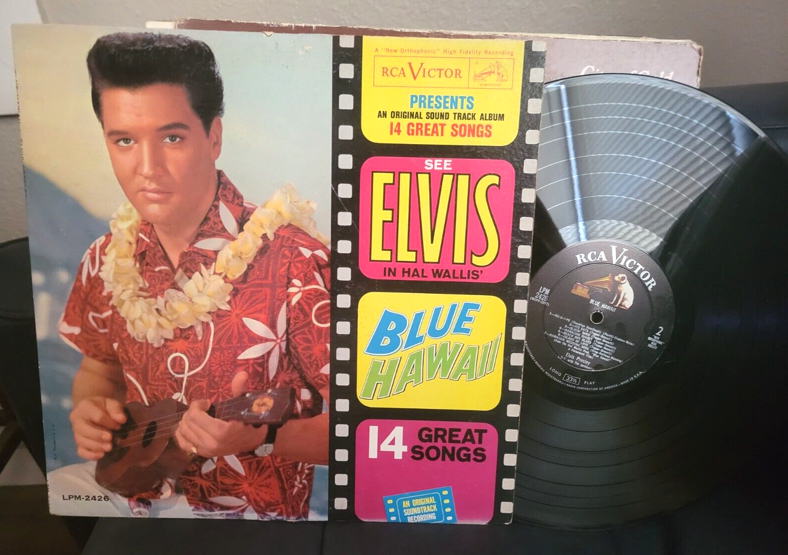 Elvis Presley Blue Hawaii ドイツ盤 LP Stereo Elvis Presley – Blue Hawaii – Vinyl (LP, Album + 2 more