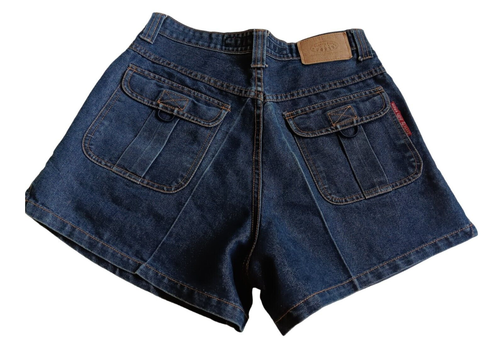 Beverly Hills 90210 vintage 80' 90' denim shorts Y2K high