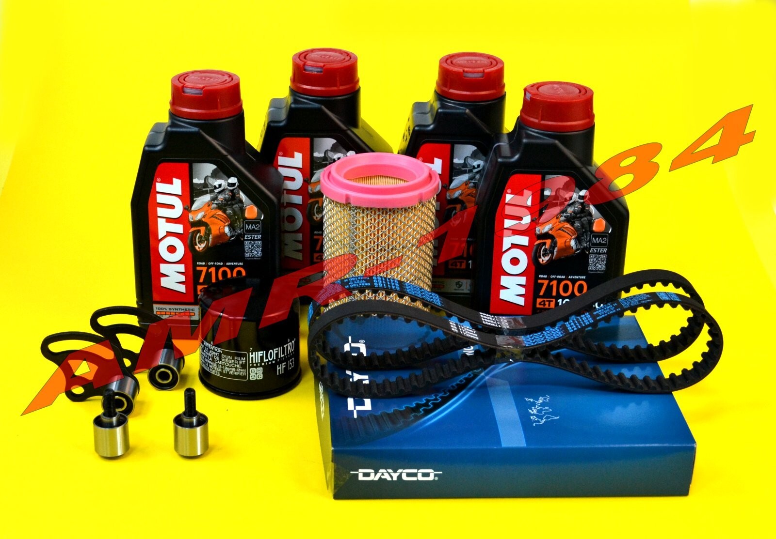 CINGHIE DISTRIBUZIONE DUCATI Monster 696 796 Dayco + OLIO + FILTRI + TENDITORI