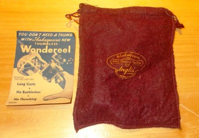 VINTAGE  SHAKESPEARE  ULTRA DIRECT DRIVE  LEVEL WINDING  REEL  M/T BOX + EXTRAS