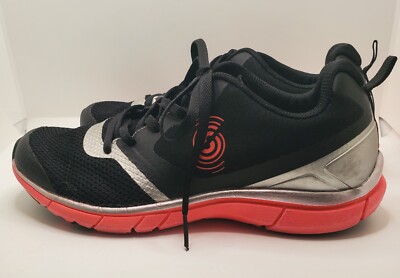 STRONG By Zumba Fly Fit Shoes - Black/Silver A1F00096 Womens 8.5