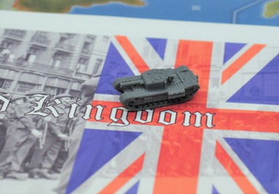 Axis & Allies Parts/ 10pc 3D Printed 1/285 Scale British Churchill Tank