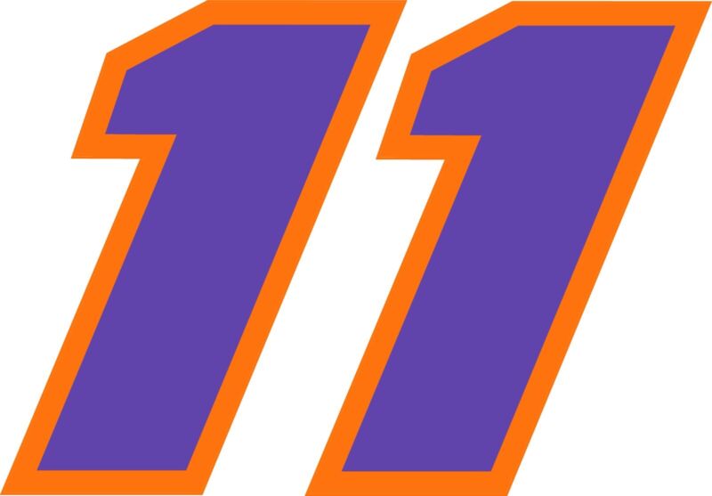 NEW FOR 2024 #11 Denny Hamlin Racing Sticker Decal - SM thru XL various colors