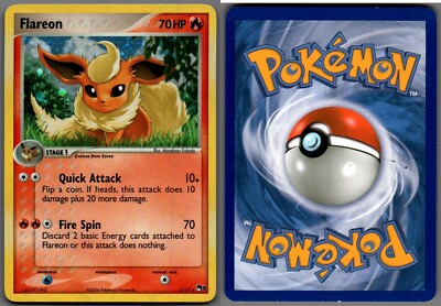 2006 Pokemon, POP Series 3, #2/17 Flareon, Holo Rare
